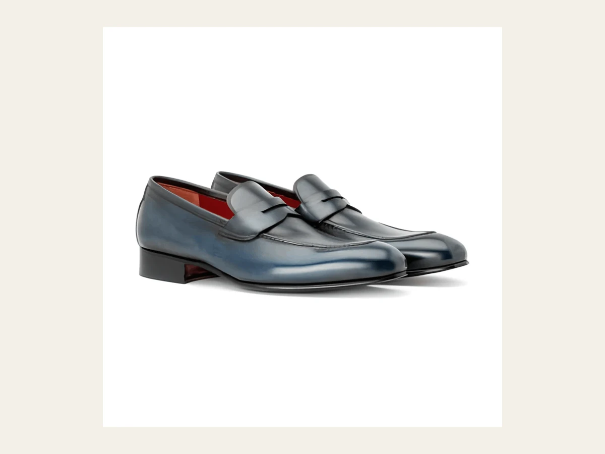 Italian men’s leather loafers