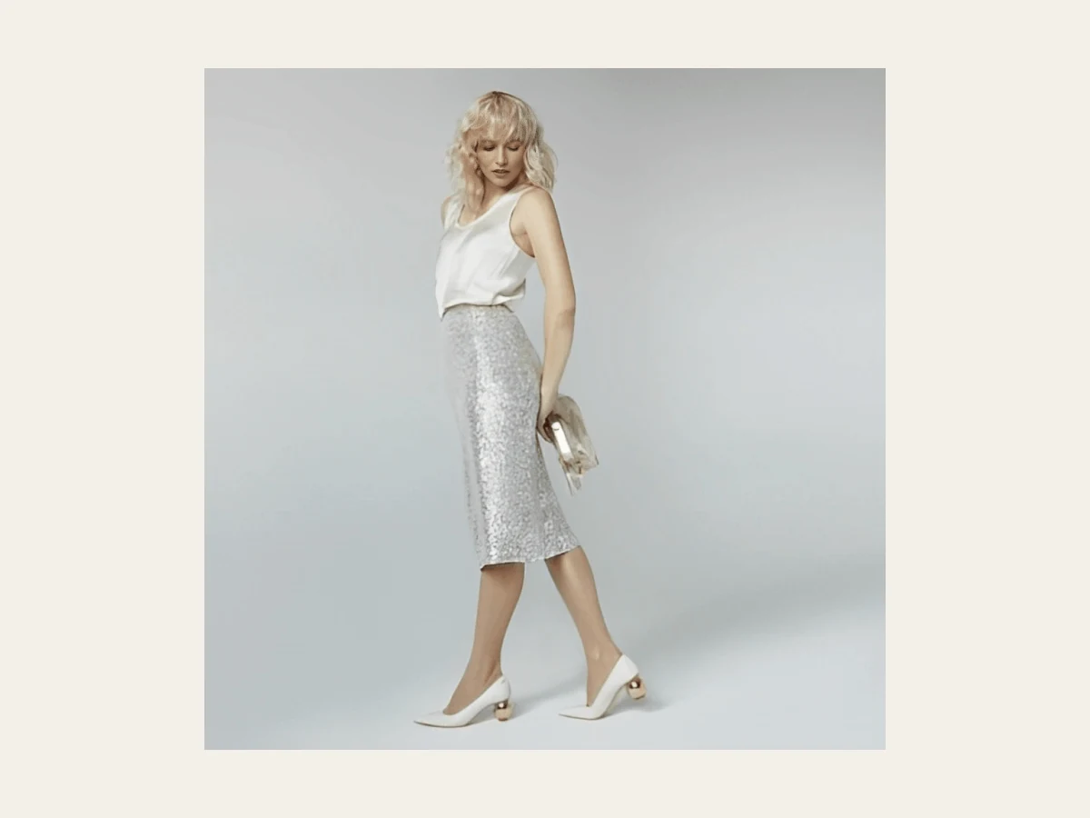 Italian women’s premium footwear styled for a luxury fashion editorial